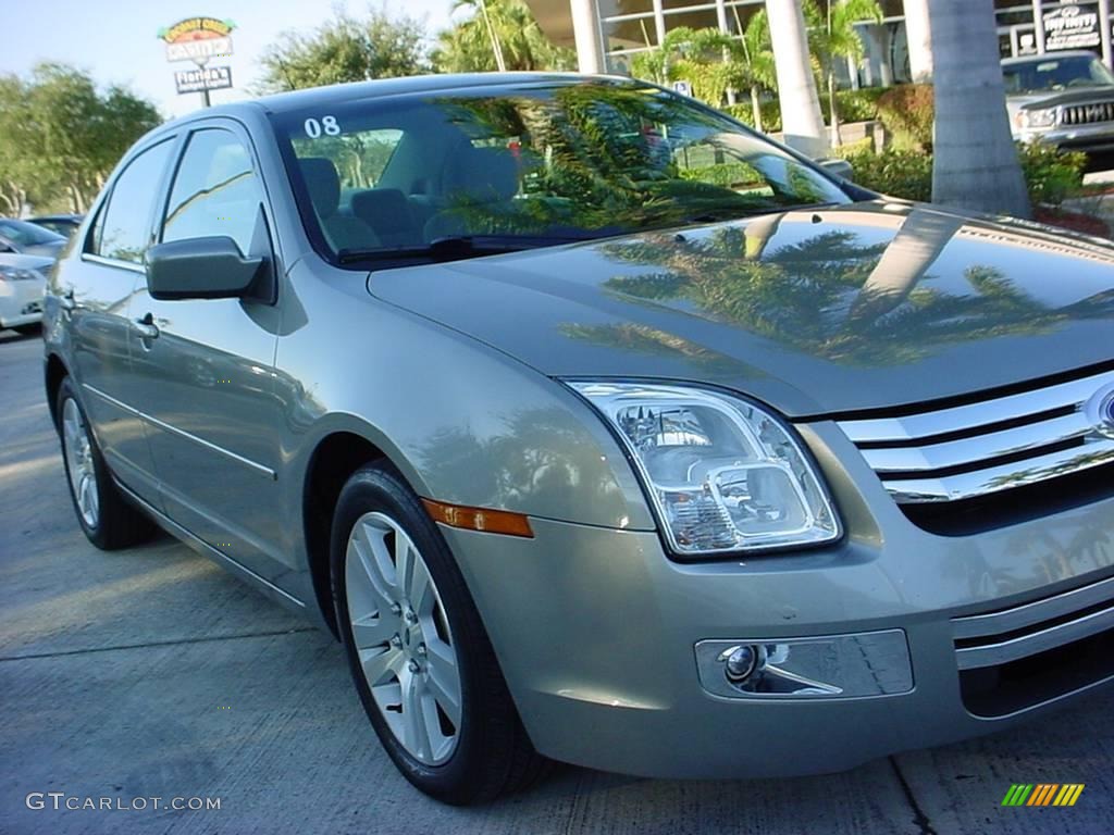 2008 Fusion SEL V6 - Black Ebony / Camel photo #10