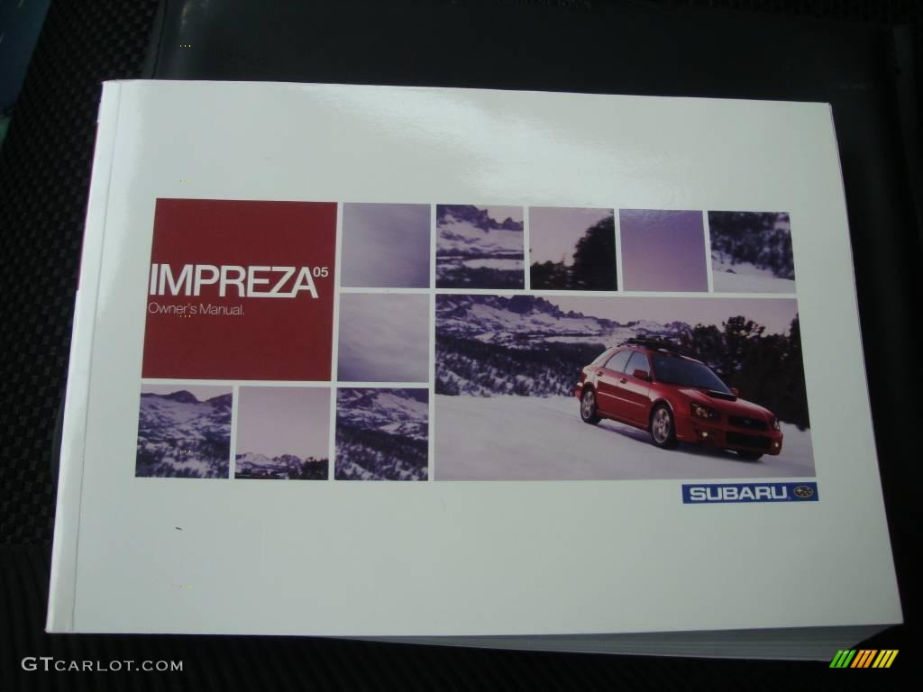 2005 Impreza WRX Sedan - WR Blue Pearl / Black photo #42