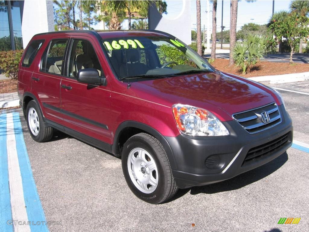 2006 CR-V LX - Redondo Red Pearl / Ivory photo #1