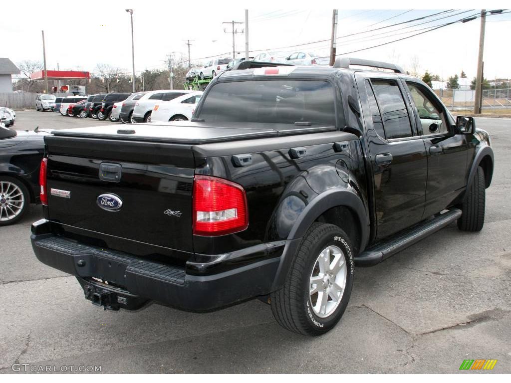 2007 Explorer Sport Trac XLT 4x4 - Black / Light Stone photo #5