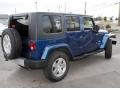 Deep Water Blue Pearl - Wrangler Unlimited Sahara 4x4 Photo No. 5