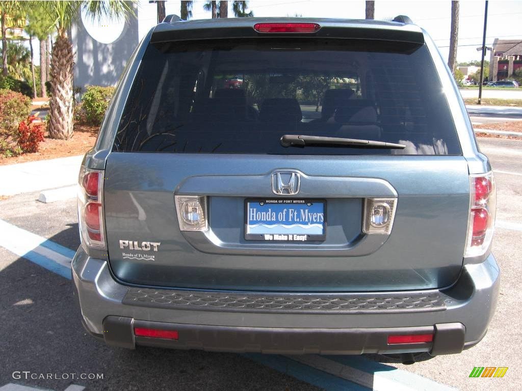 2006 Pilot EX - Steel Blue Metallic / Gray photo #8