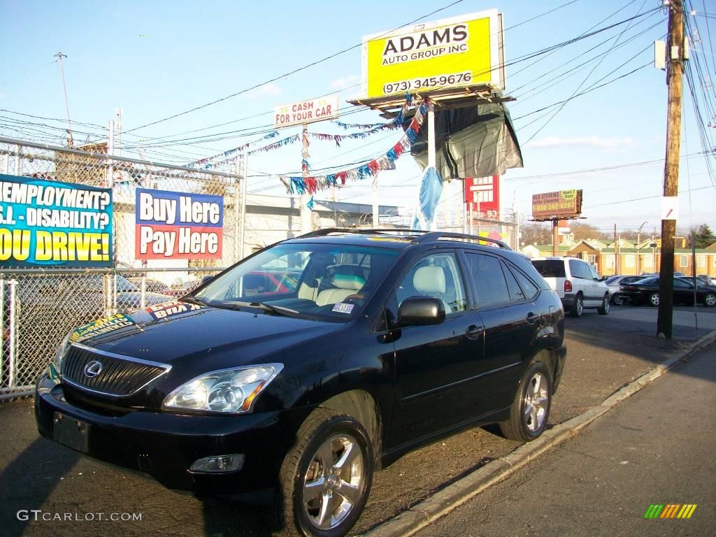 2005 RX 330 AWD - Black Onyx / Light Gray photo #1