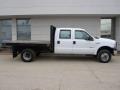 Oxford White - F350 Super Duty XL Crew Cab 4x4 Dually Photo No. 2