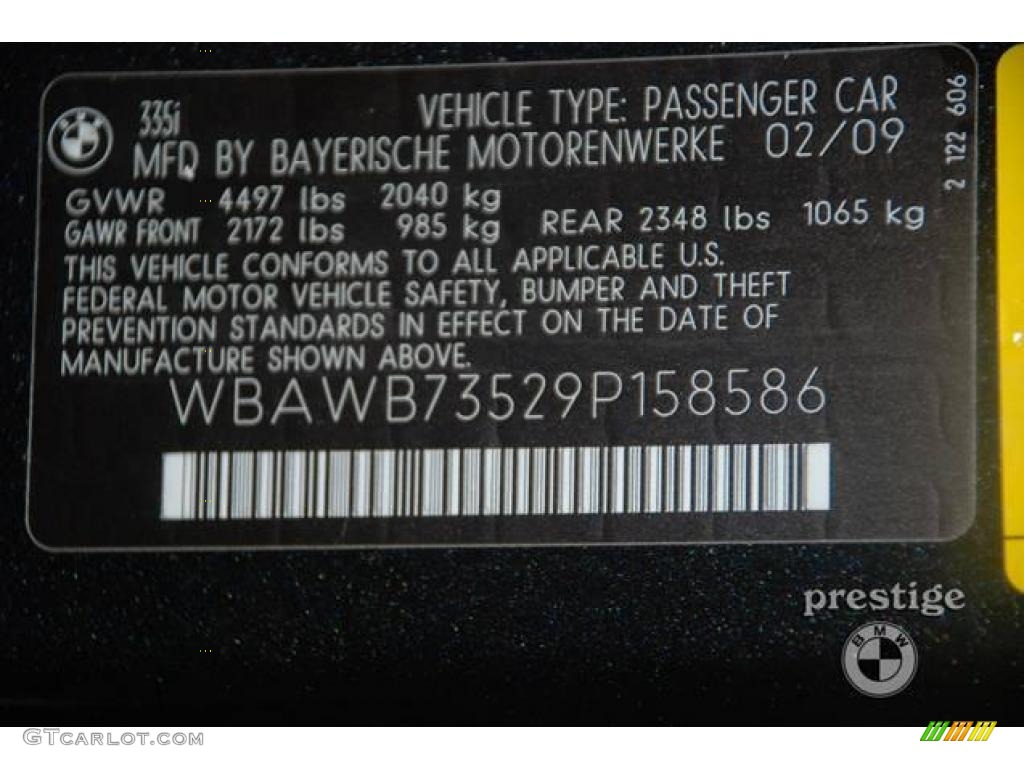 2009 3 Series 335i Coupe - Black Sapphire Metallic / Coral Red/Black Dakota Leather photo #16