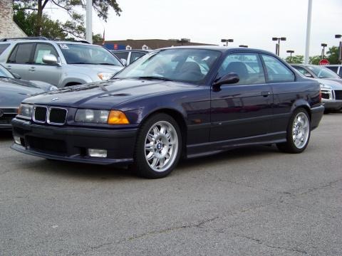Purple BMW M3 in 1996