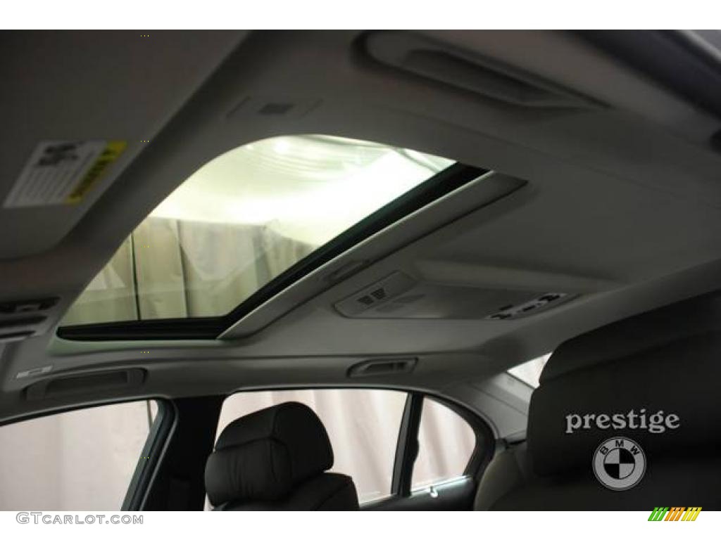 2008 7 Series 750Li Sedan - Titanium Silver Metallic / Black photo #6