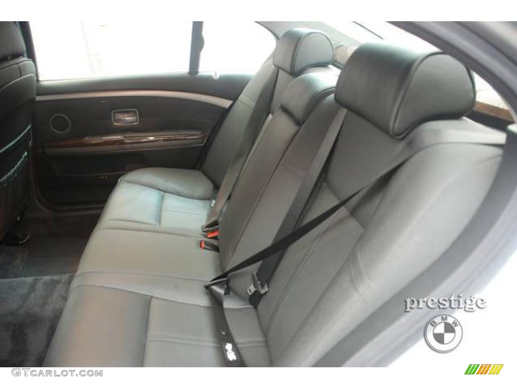 2008 7 Series 750Li Sedan - Titanium Silver Metallic / Black photo #11