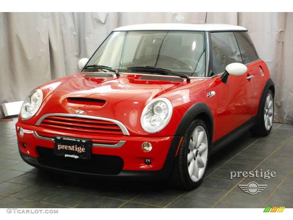 2006 Cooper S Hardtop - Chili Red / Panther Black photo #1