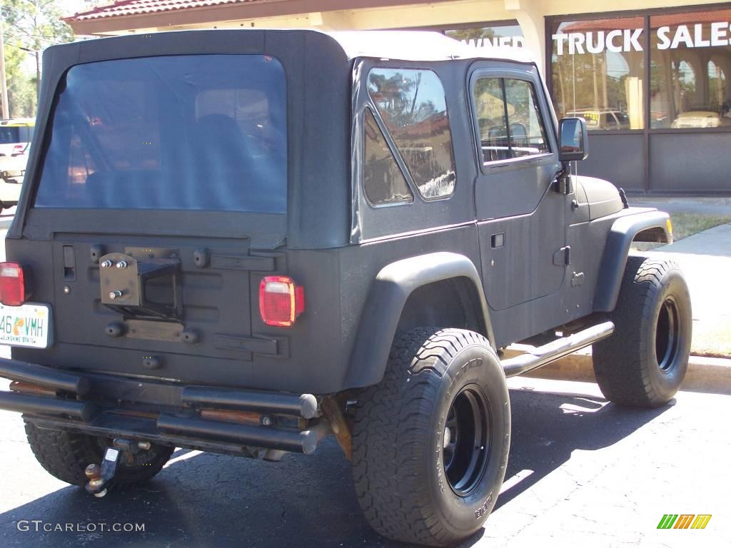 2002 Wrangler X 4x4 - Black / Agate Black photo #1