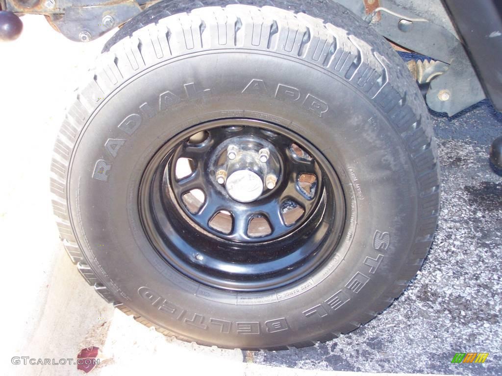 2002 Wrangler X 4x4 - Black / Agate Black photo #9