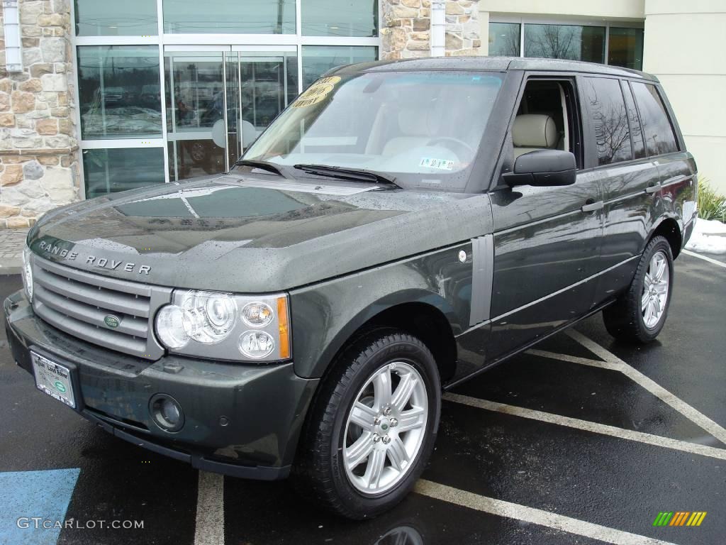 2006 Range Rover HSE - Tonga Green Pearl / Ivory/Aspen photo #2