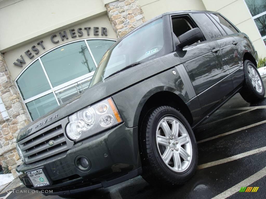 2006 Range Rover HSE - Tonga Green Pearl / Ivory/Aspen photo #3