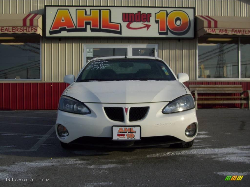 2005 Grand Prix Sedan - Ivory White / Dark Pewter photo #1