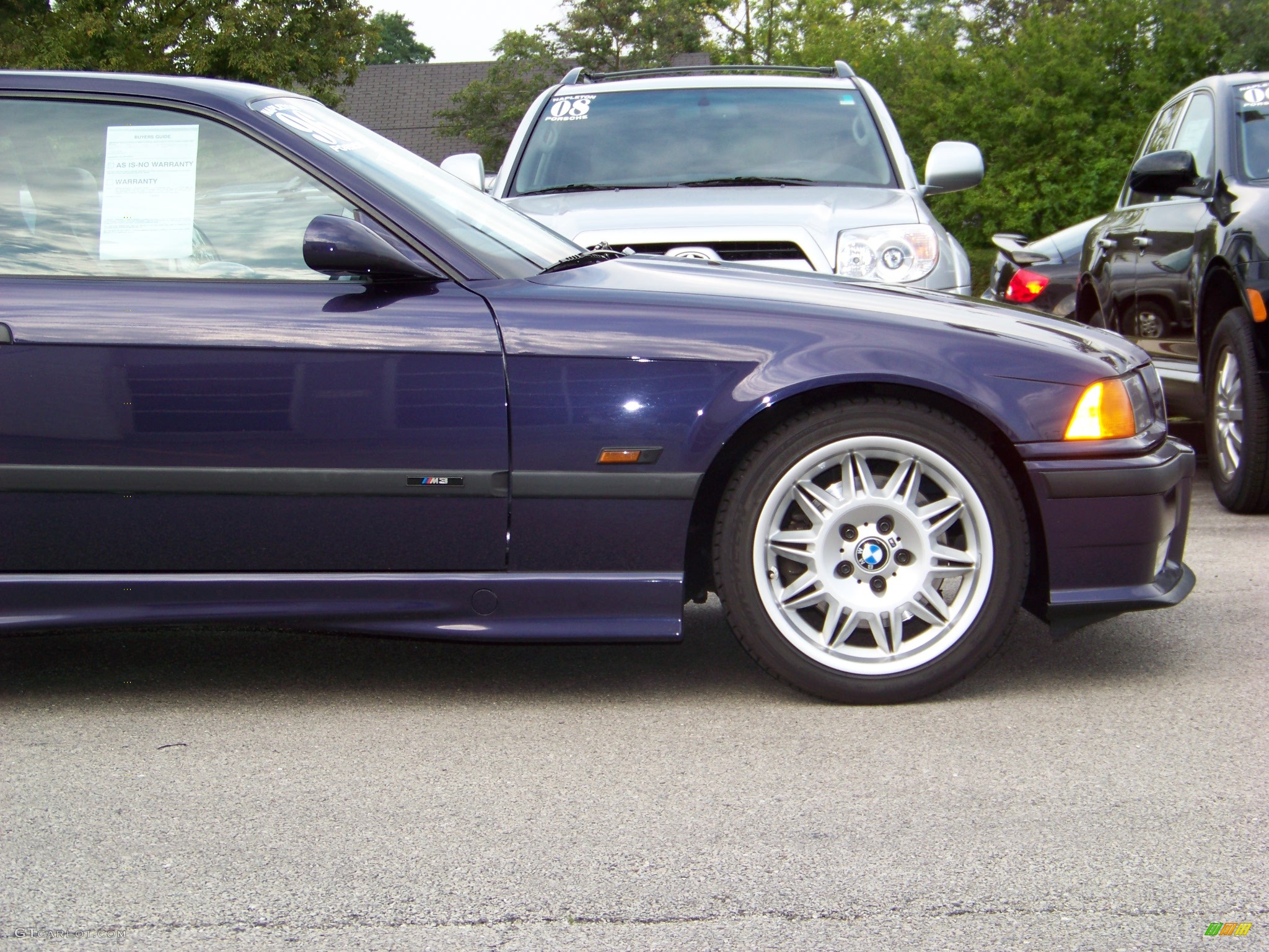 1996 M3 Coupe - Purple / Black Leather photo #7