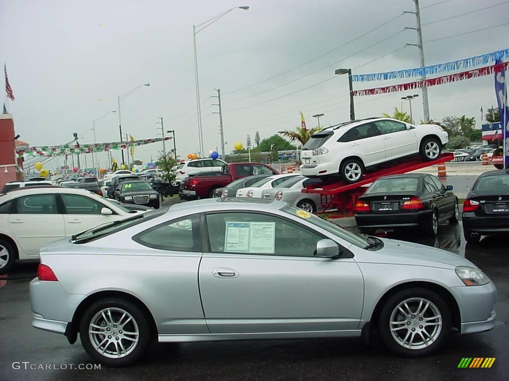 2005 RSX Sports Coupe - Satin Silver Metallic / Ebony photo #2