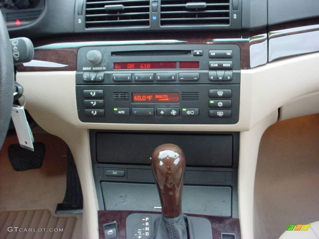 2003 3 Series 325i Sedan - Jet Black / Natural Brown photo #15