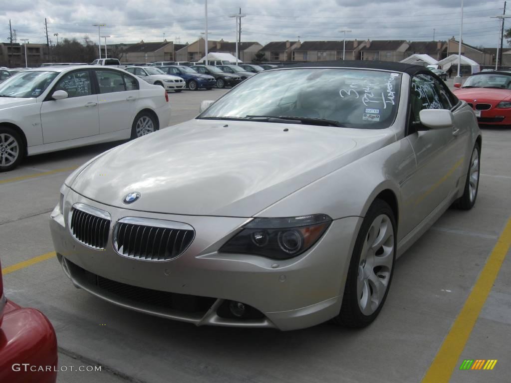 2007 6 Series 650i Convertible - Mineral Silver Metallic / Cream Beige photo #1