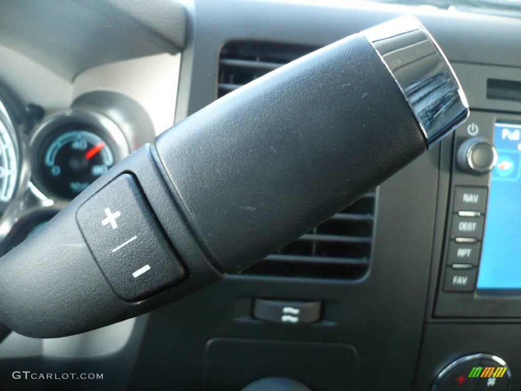 2009 Sierra 1500 Hybrid Crew Cab 4x4 - Steel Gray Metallic / Ebony photo #17