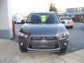 2010 Graphite Gray Pearl Mitsubishi Outlander SE  photo #29