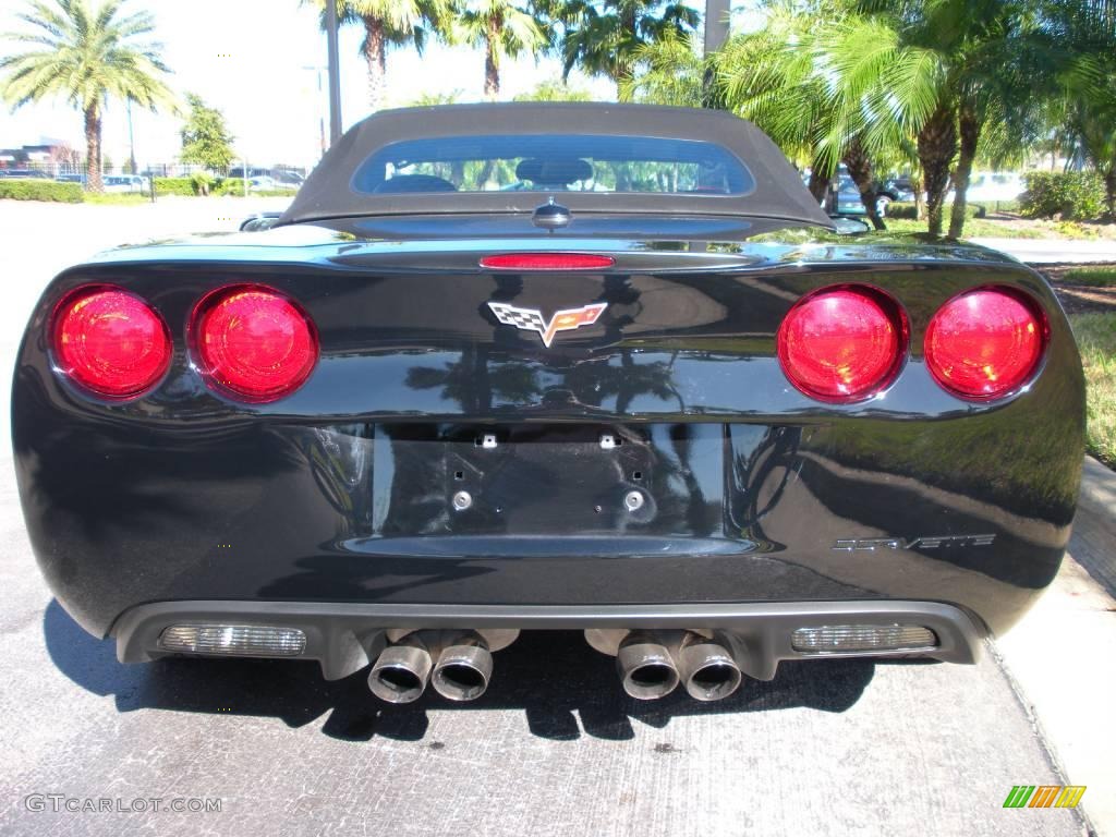 2005 Corvette Convertible - Black / Ebony photo #7