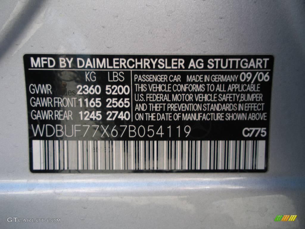 2007 E 63 AMG Sedan - Iridium Silver Metallic / AMG Black photo #26