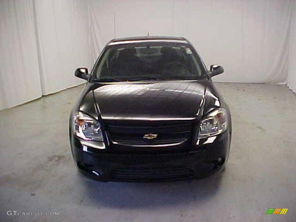 2009 Cobalt LT Coupe - Black / Gray photo #2