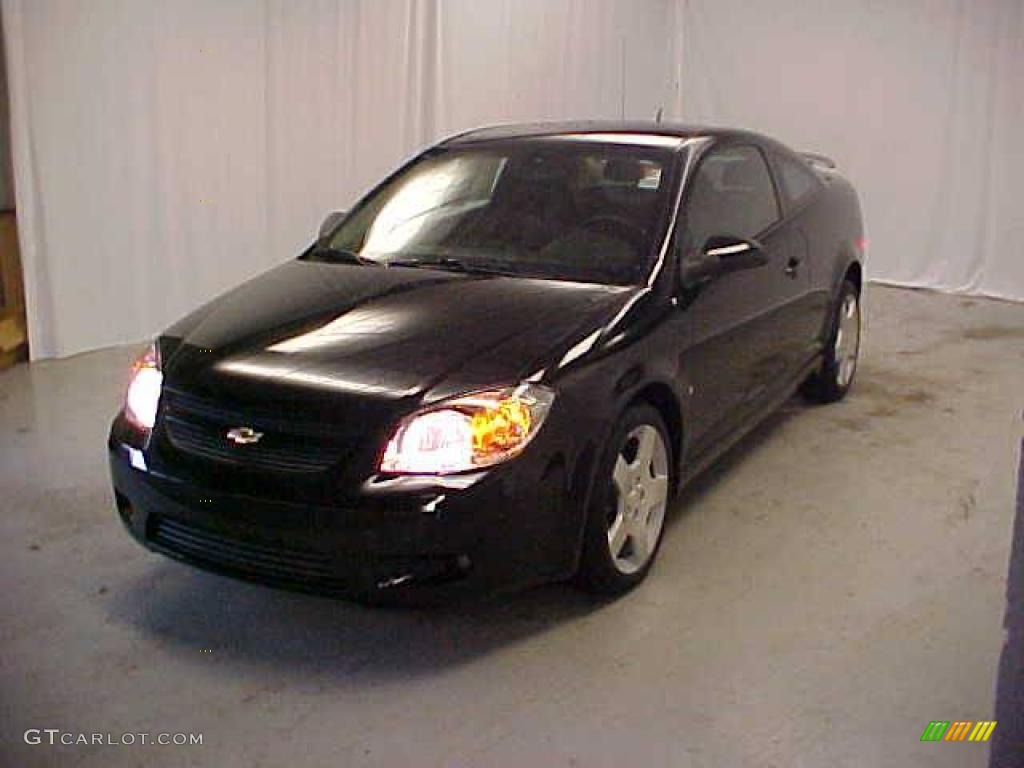 2009 Cobalt LT Coupe - Black / Gray photo #3