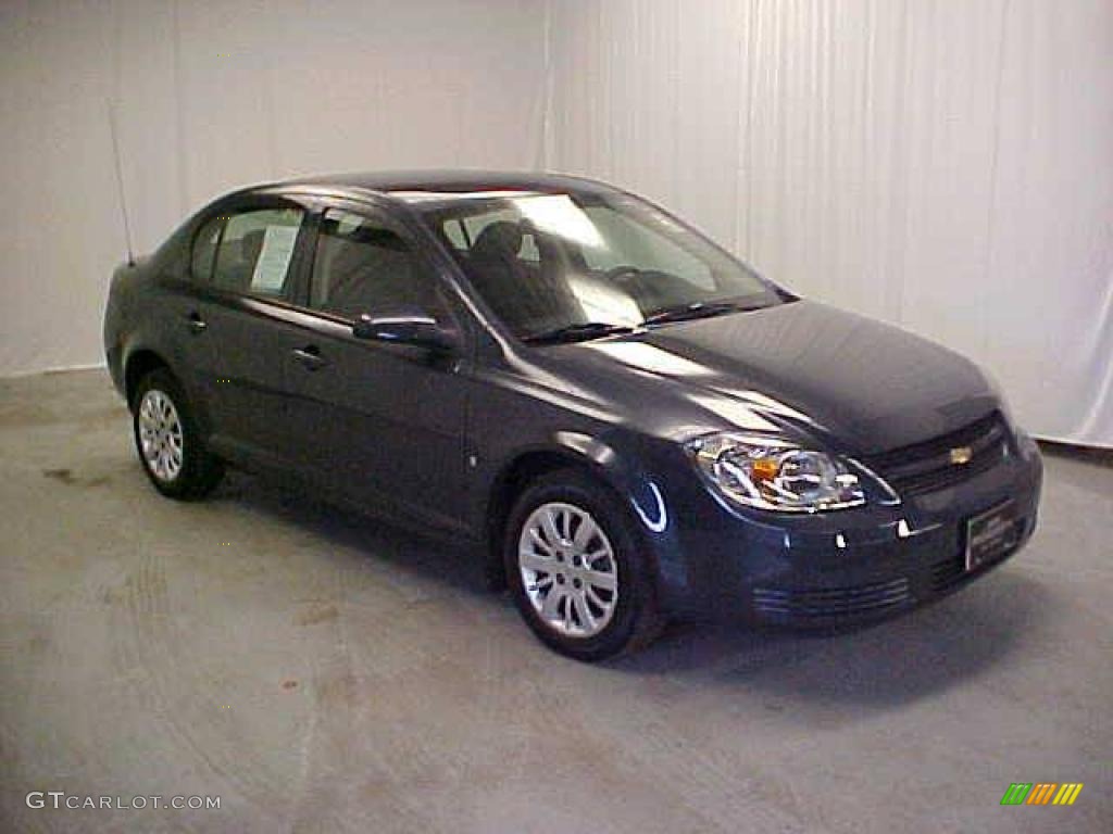 2009 Cobalt LT Sedan - Slate Metallic / Gray photo #1