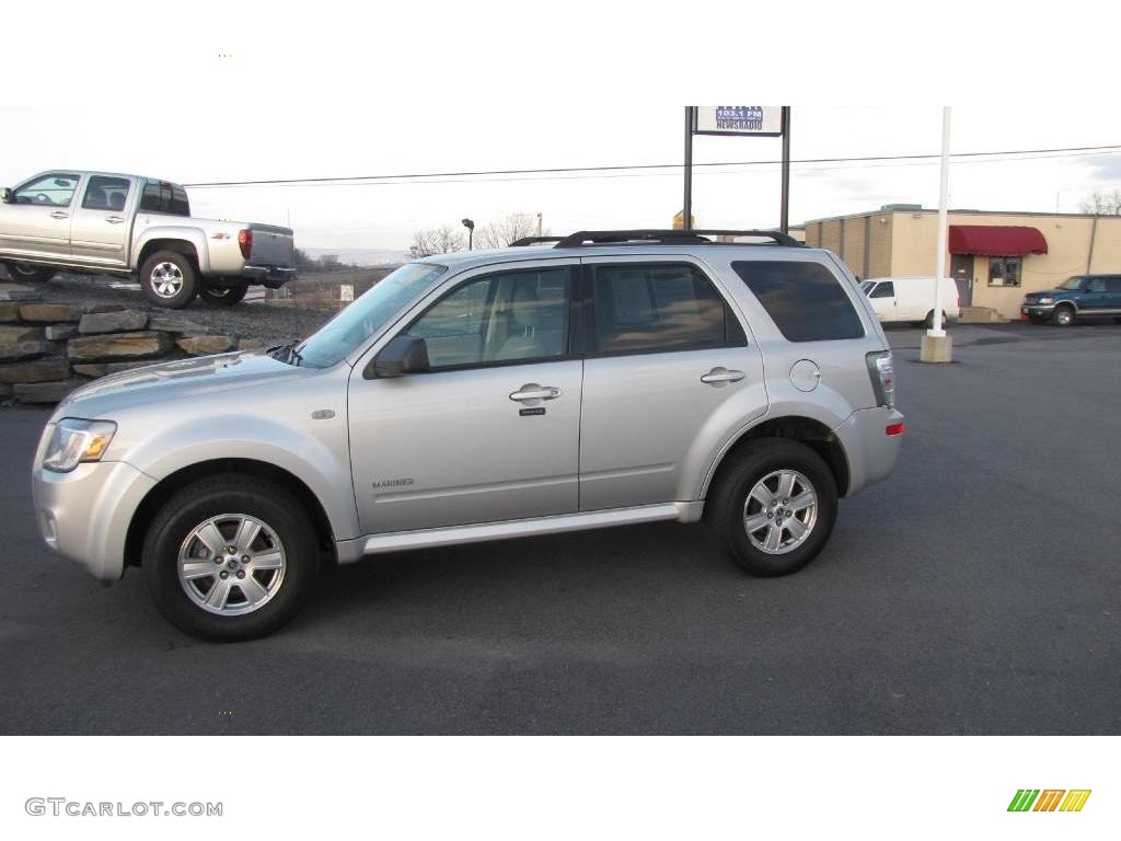 2008 Mariner V6 4WD - Silver Metallic / Stone photo #1