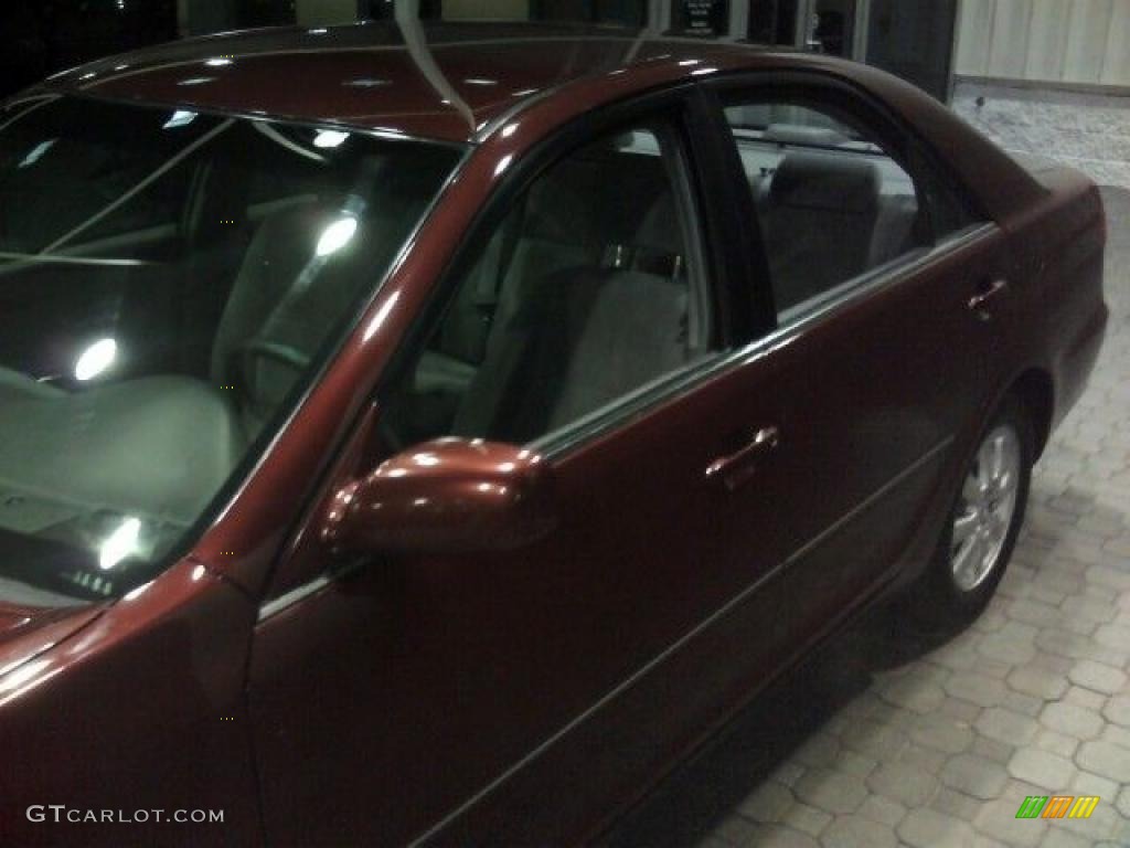 2003 Camry XLE - Salsa Red Pearl / Stone photo #19