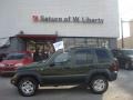 2007 Jeep Green Metallic Jeep Liberty Sport 4x4  photo #1