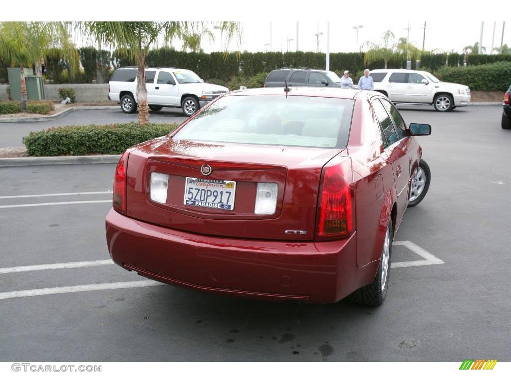 2007 CTS Sedan - Infrared / Cashmere photo #10