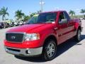 2007 Bright Red Ford F150 XLT Regular Cab  photo #8