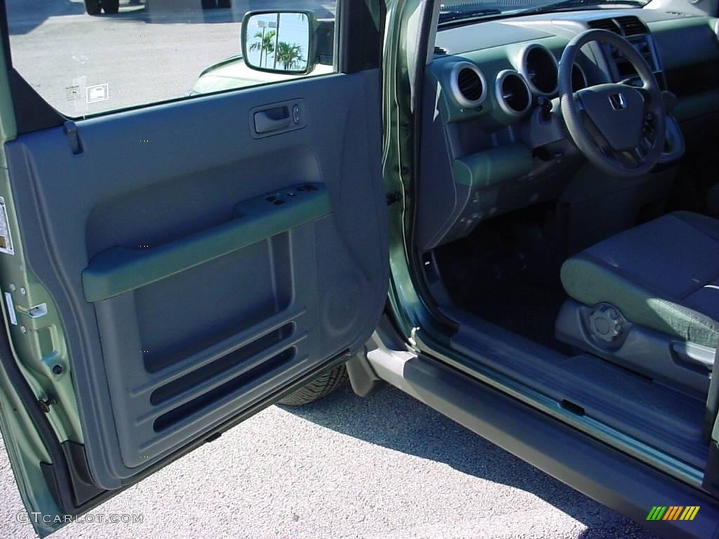 2005 Element LX AWD - Galapagos Green Metallic / Gray/Green photo #10