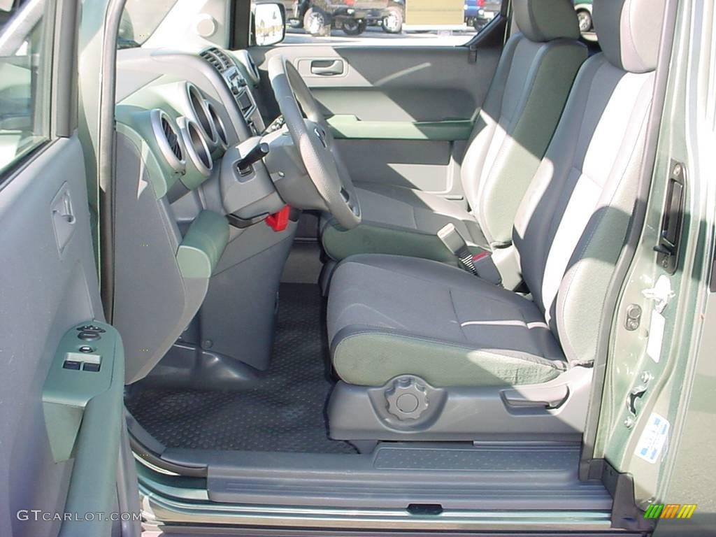 2005 Element LX AWD - Galapagos Green Metallic / Gray/Green photo #11