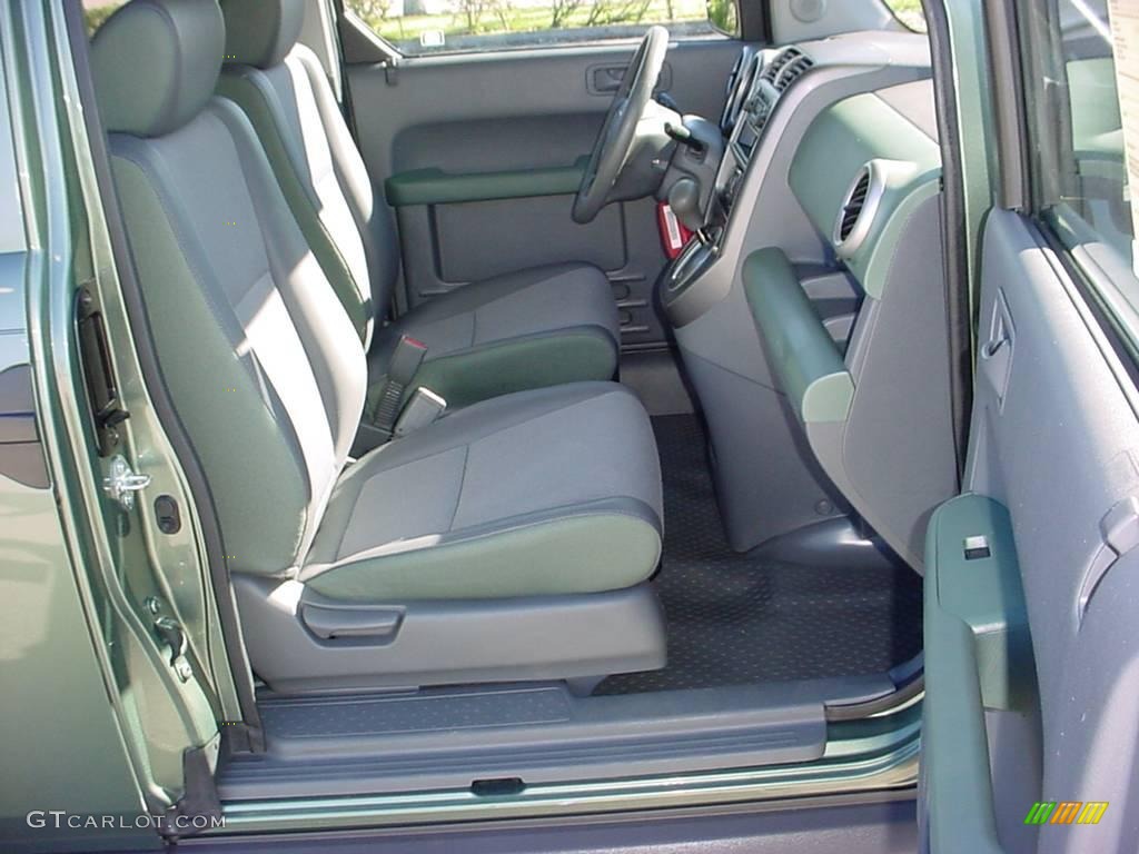 2005 Element LX AWD - Galapagos Green Metallic / Gray/Green photo #12