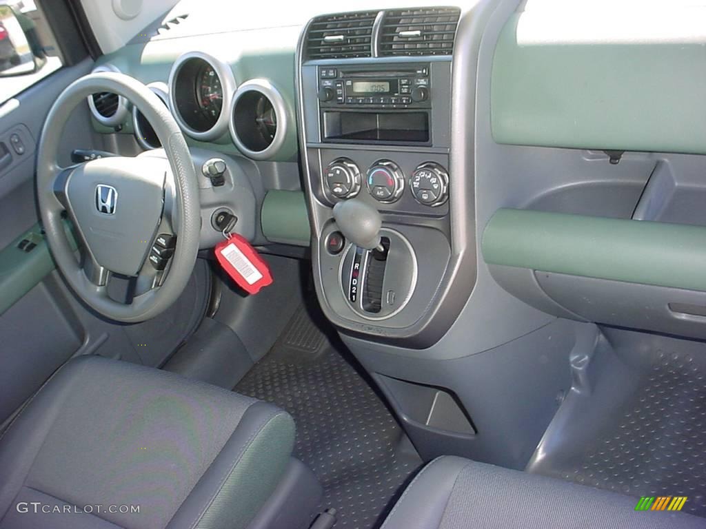 2005 Element LX AWD - Galapagos Green Metallic / Gray/Green photo #15