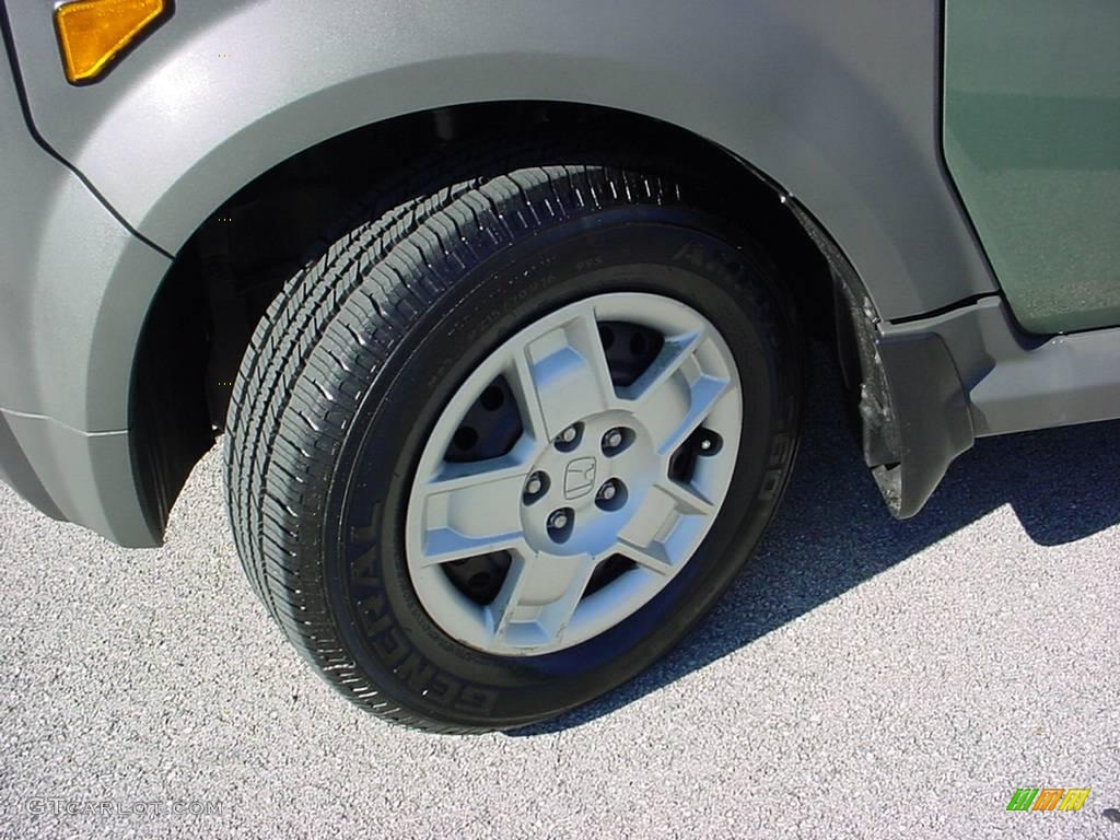 2005 Element LX AWD - Galapagos Green Metallic / Gray/Green photo #17