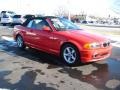 2002 Electric Red BMW 3 Series 325i Convertible  photo #7
