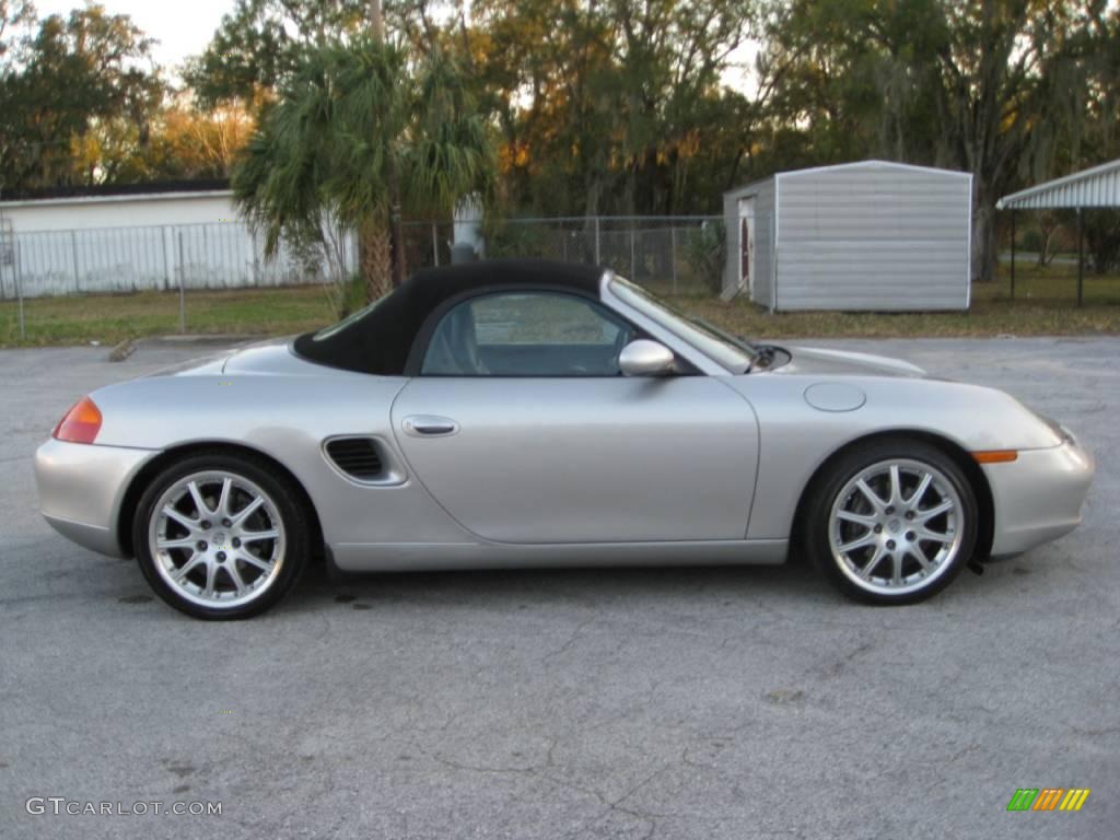 2001 Boxster  - Polar Silver Metallic / Black photo #8