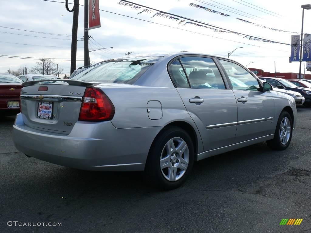 2006 Malibu LT V6 Sedan - Silverstone Metallic / Titanium Gray photo #4