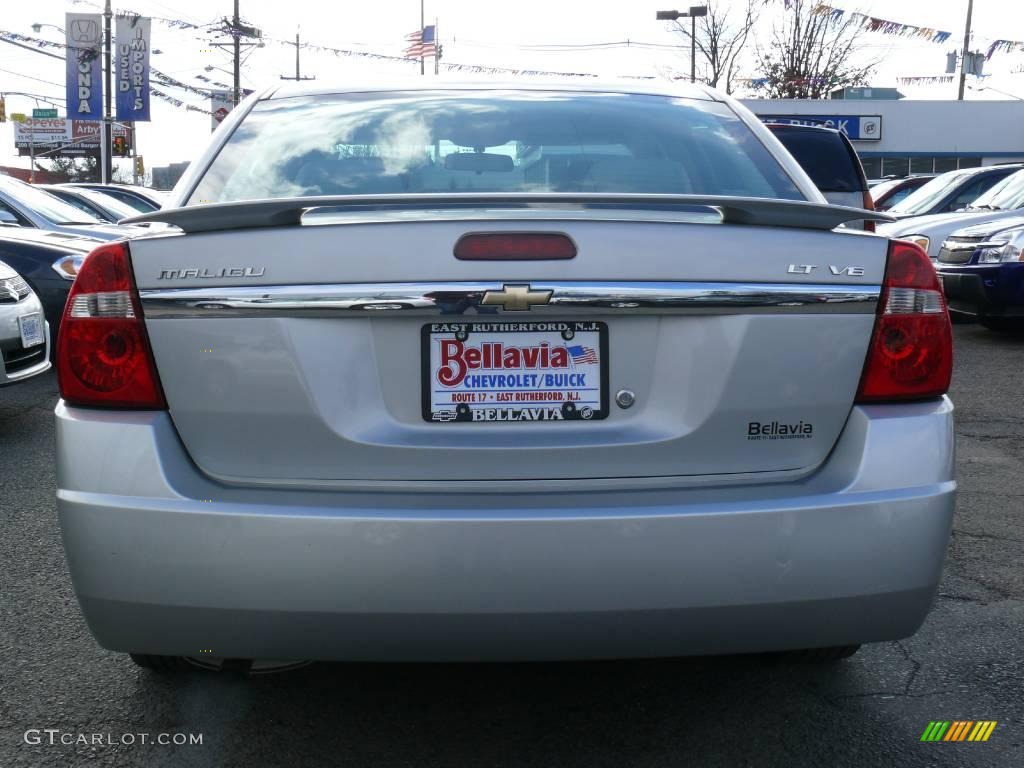 2006 Malibu LT V6 Sedan - Silverstone Metallic / Titanium Gray photo #5