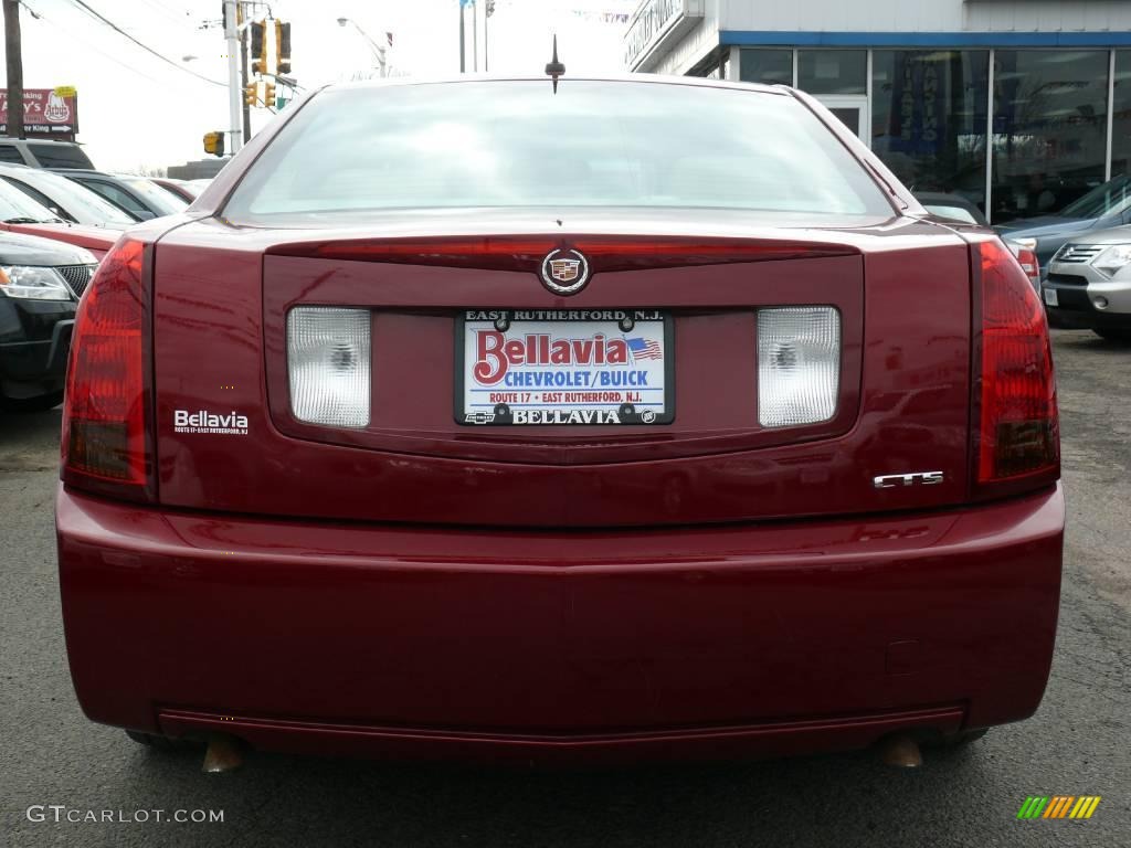 2007 CTS Sedan - Infrared / Cashmere photo #5