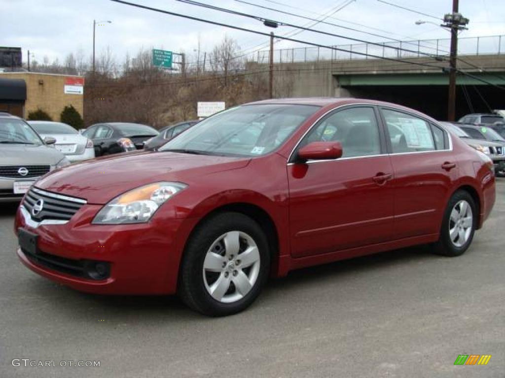 2008 Altima 2.5 S - Sonoma Sunset Metallic / Blond photo #1