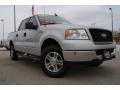 2005 Silver Metallic Ford F150 XLT SuperCrew 4x4  photo #1