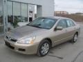 2007 Desert Mist Metallic Honda Accord LX Sedan  photo #2