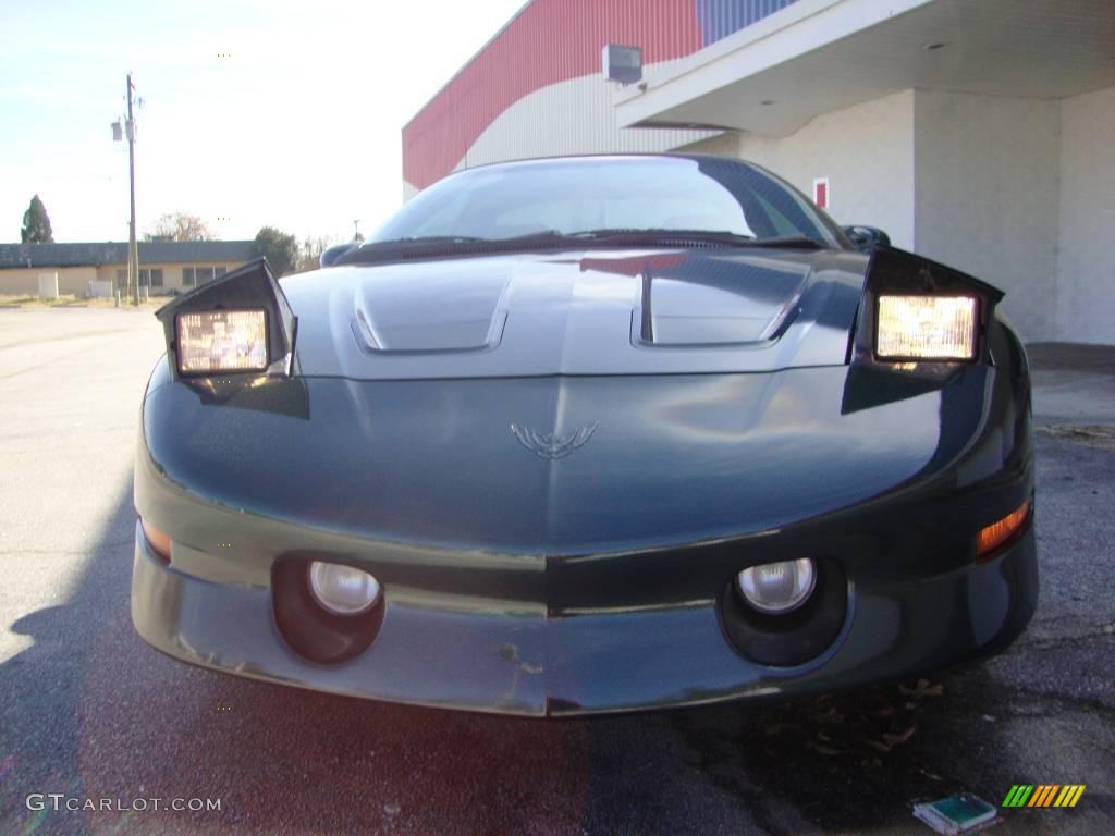 Dark Green Metallic Pontiac Firebird