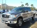 2007 Dark Shadow Grey Metallic Ford F150 XLT SuperCrew 4x4  photo #7