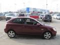 2007 Wine Red Hyundai Accent SE Coupe  photo #8